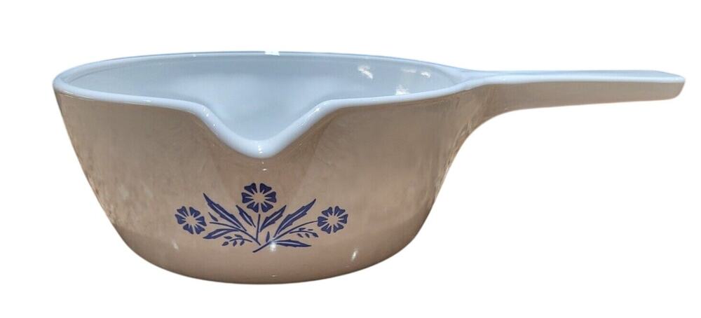 Corning Ware Cornflower Blue 2 1/2 Cup Pour Pot Sauce Pan P-89-B